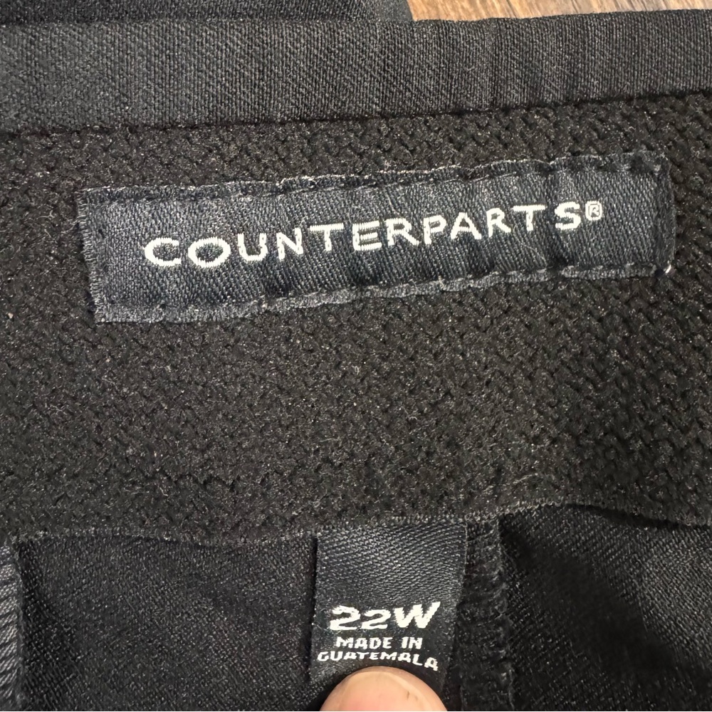 Counterparts Women's Black Chinos - Picture 3 of 8